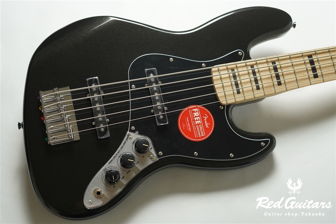 Squier by Fender Affinity Series Active Jazz Bass V - Black 