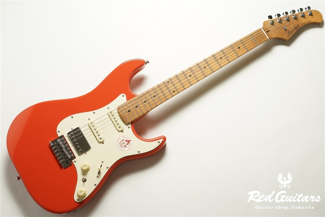 Bacchus GS-2DX RSM/M - Fiesta Red | Red Guitars Online Store