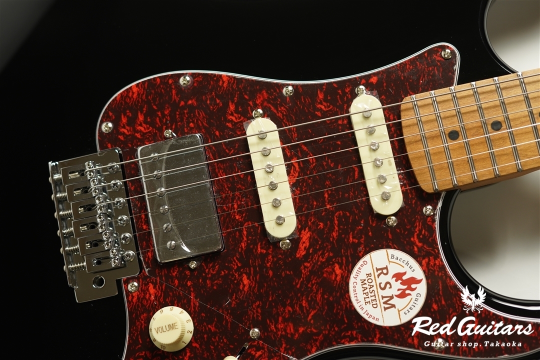 Bacchus GS-2DX RSM/M - Black | Red Guitars Online Store