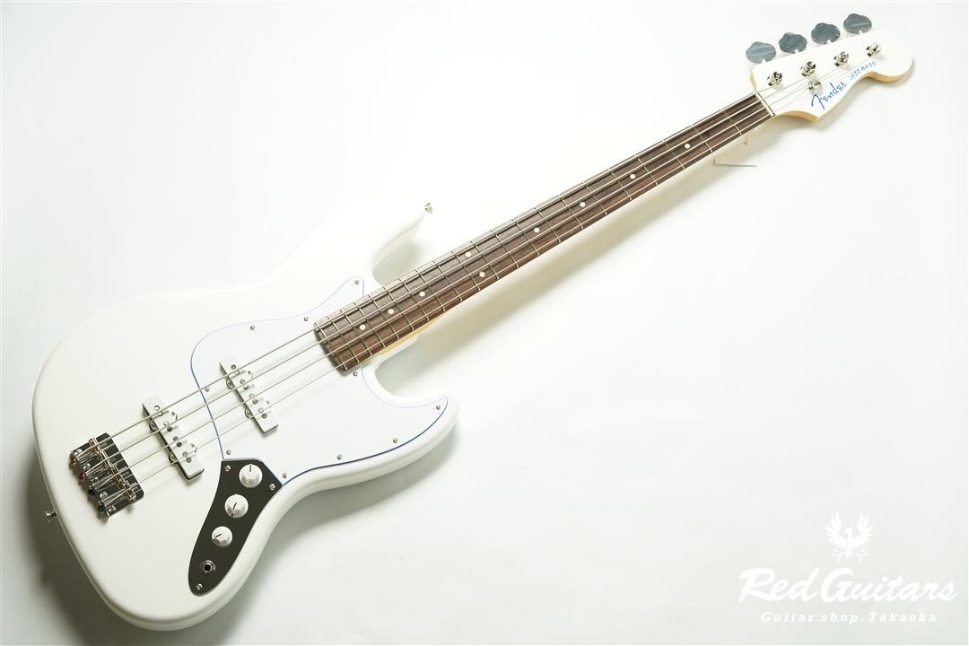 Made in Japan Limited Hybrid II Jazz Bass Blanc - White
