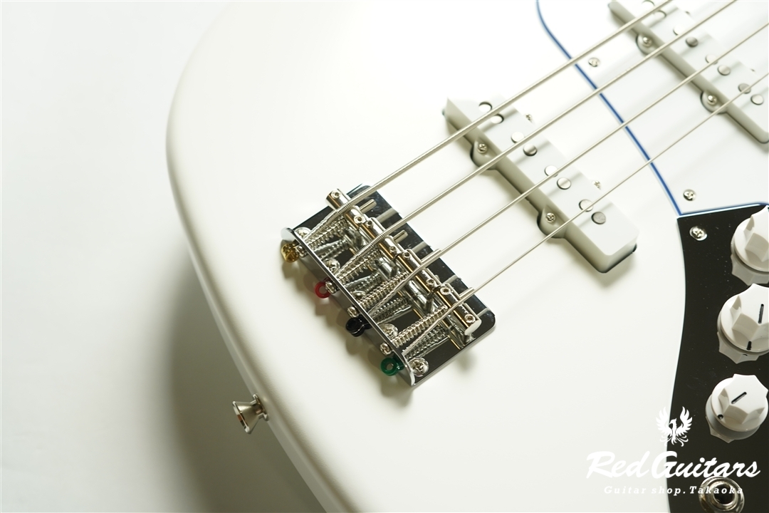 Made in Japan Limited Hybrid II Jazz Bass Blanc - White