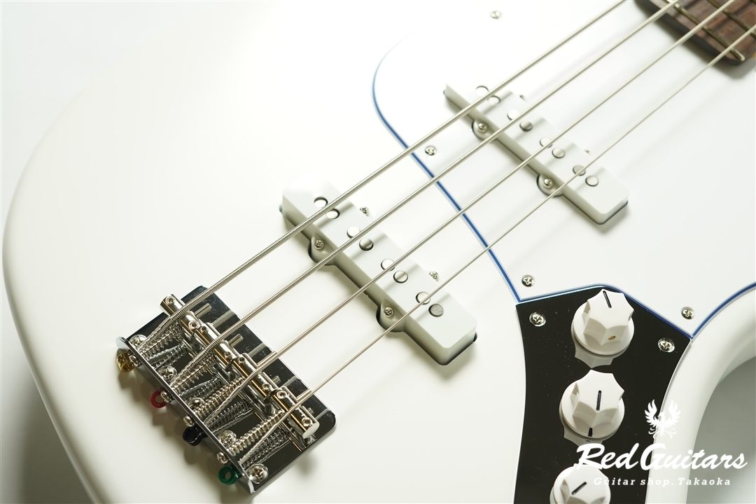 Made in Japan Limited Hybrid II Jazz Bass Blanc - White