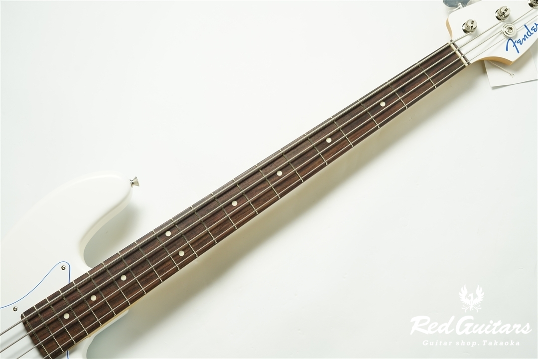 Made in Japan Limited Hybrid II Jazz Bass Blanc - White