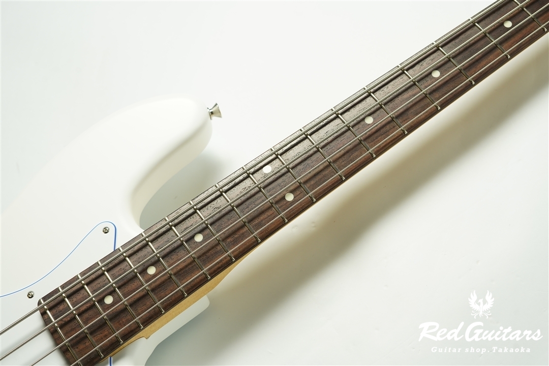 Made in Japan Limited Hybrid II Jazz Bass Blanc - White