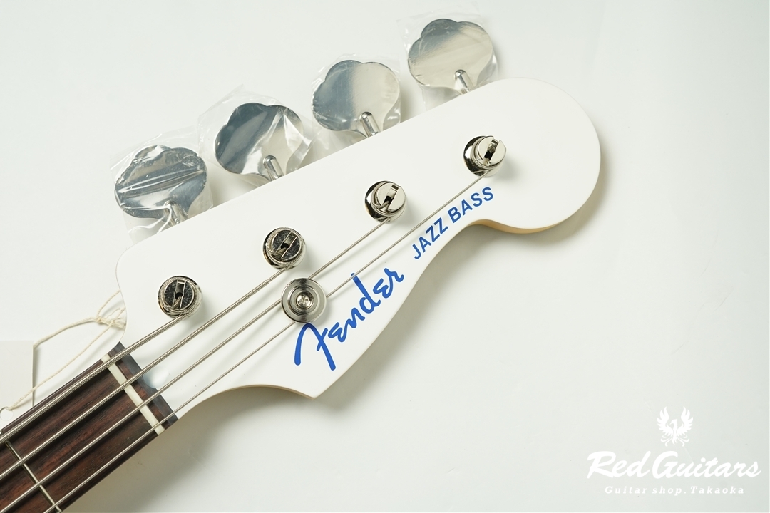 Made in Japan Limited Hybrid II Jazz Bass Blanc - White