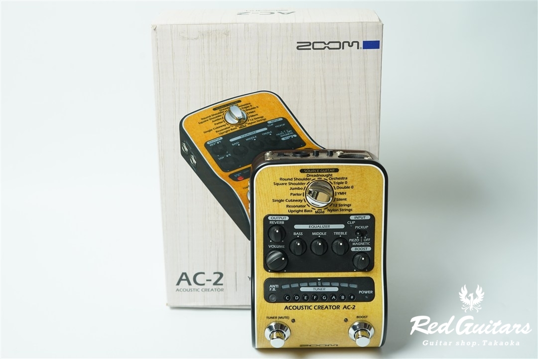 ZOOM AC-2 - Acoustic Creator | Red Guitars Online Store