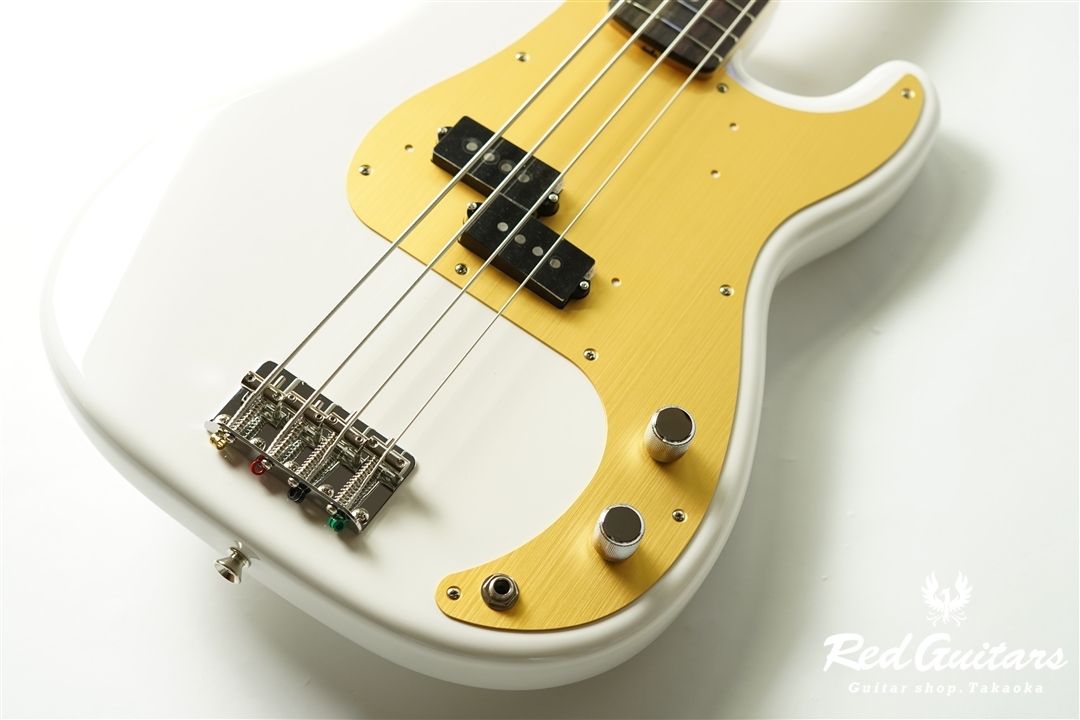 Fender Made in Japan Traditional 50s Precision Bass - White Blonde