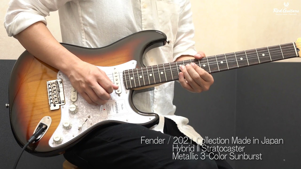 Fender 2021 Collection Made in Japan Hybrid II Stratocaster ...