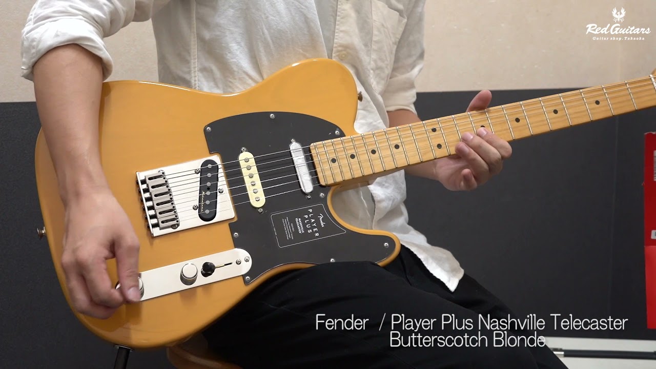 Fender Player Plus Nashville Telecaster - Butterscotch Blonde ...