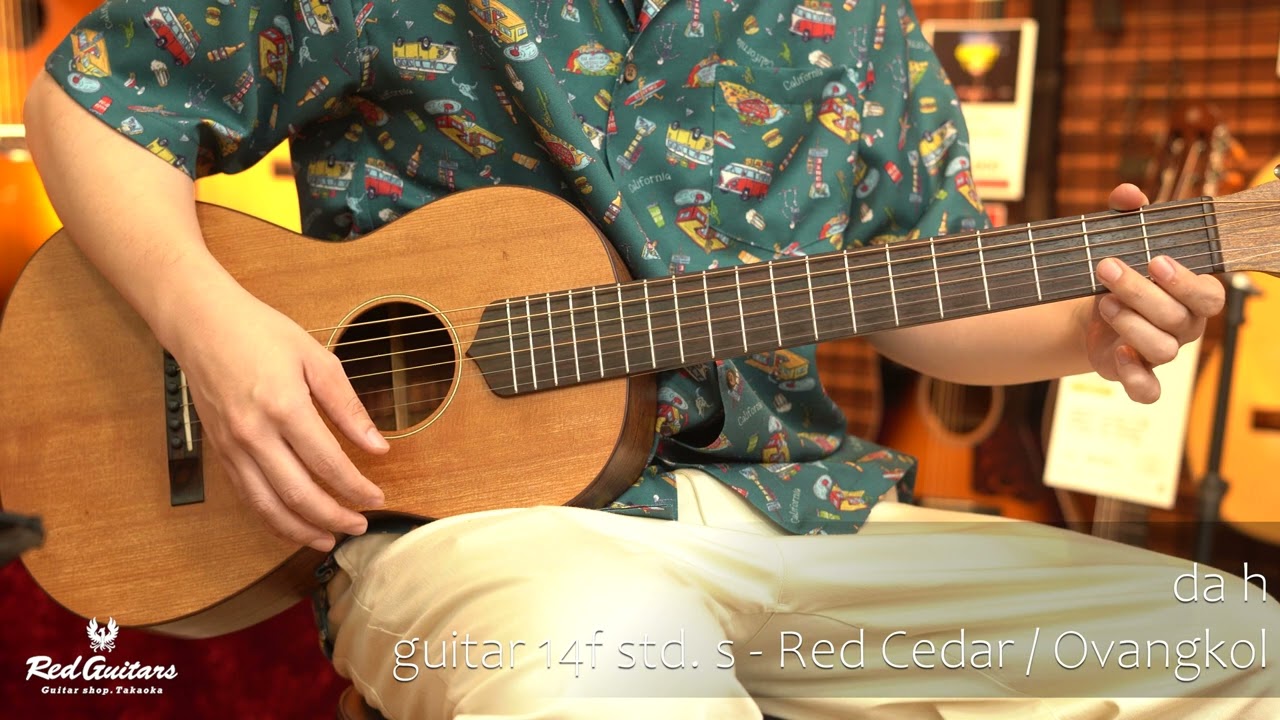 guitar 14f std. s - Red Cedar / Ovangkol
