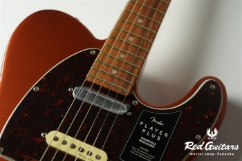 Player Plus Nashville Telecaster - Aged Candy Apple Red