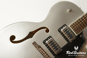 G5420T Electromatic Classic Hollow Body Single-Cut with Bigsby LRL - Airline Silver