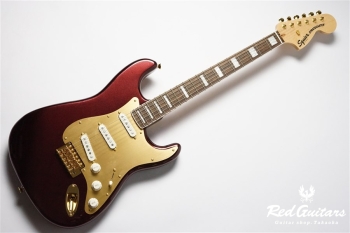 40th Anniversary Stratocaster Gold Edition -   Ruby Red Metallic