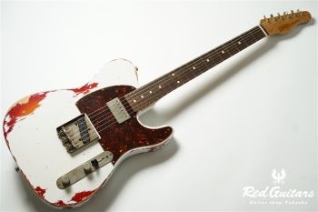 XTC-2 Olympic White Over Cherry Burst Heavy Aged / Alder / RM-R