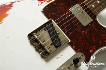 XTC-2 Olympic White Over Cherry Burst Heavy Aged / Alder / RM-R