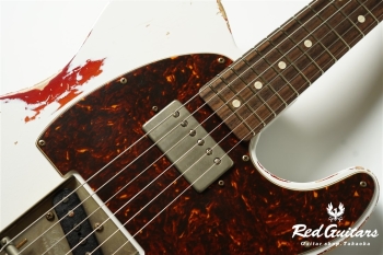 XTC-2 Olympic White Over Cherry Burst Heavy Aged / Alder / RM-R