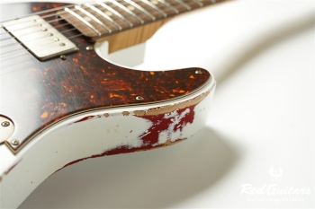 XTC-2 Olympic White Over Cherry Burst Heavy Aged / Alder / RM-R