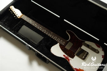 XTC-2 Olympic White Over Cherry Burst Heavy Aged / Alder / RM-R