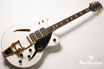 G2627TG Streamliner Center Block 3PU with Bigsby - White