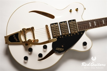 G2627TG Streamliner Center Block 3PU with Bigsby - White