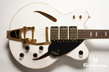 G2627TG Streamliner Center Block 3PU with Bigsby - White