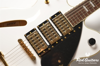 G2627TG Streamliner Center Block 3PU with Bigsby - White