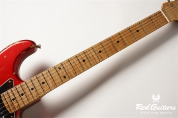 XSC-2 Candy Apple Red over 2TB Heavy Aged / Ash / RM-RM #3307