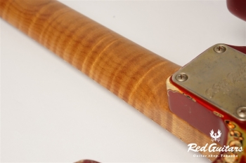 XSC-2 Candy Apple Red over 2TB Heavy Aged / Ash / RM-RM #3307