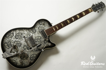 USA Custom Shop G6128CS-57 Duo Jet - Black Paisley