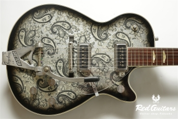 USA Custom Shop G6128CS-57 Duo Jet - Black Paisley