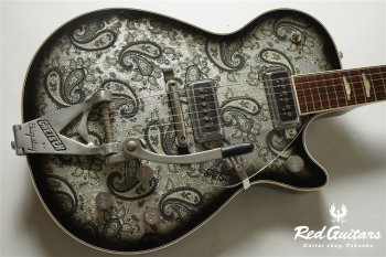 USA Custom Shop G6128CS-57 Duo Jet - Black Paisley