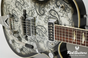 USA Custom Shop G6128CS-57 Duo Jet - Black Paisley