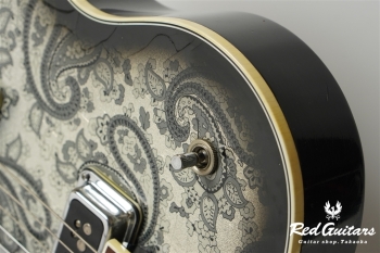 USA Custom Shop G6128CS-57 Duo Jet - Black Paisley