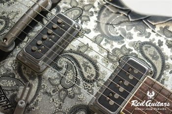 USA Custom Shop G6128CS-57 Duo Jet - Black Paisley