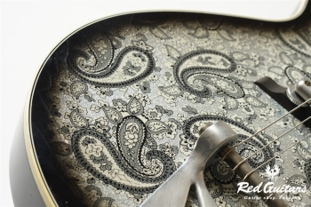 USA Custom Shop G6128CS-57 Duo Jet - Black Paisley