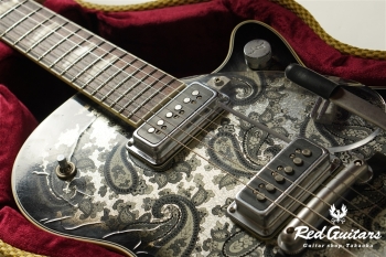 USA Custom Shop G6128CS-57 Duo Jet - Black Paisley