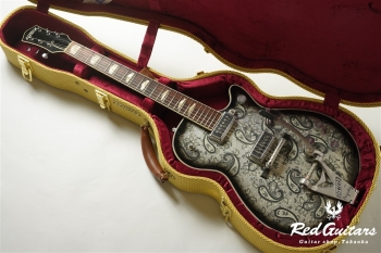 USA Custom Shop G6128CS-57 Duo Jet - Black Paisley