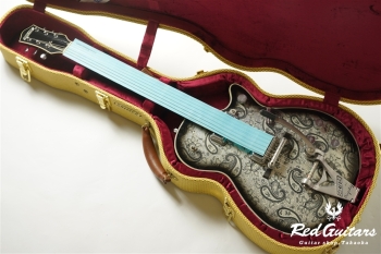 USA Custom Shop G6128CS-57 Duo Jet - Black Paisley