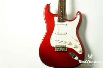 Custom Order Retro Series ST Brazilian Rosewood FB - Candy Apple Red