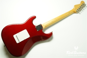 Custom Order Retro Series ST Brazilian Rosewood FB - Candy Apple Red