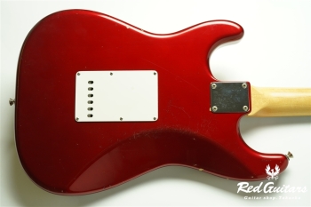 Custom Order Retro Series ST Brazilian Rosewood FB - Candy Apple Red