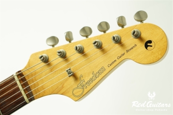 Custom Order Retro Series ST Brazilian Rosewood FB - Candy Apple Red