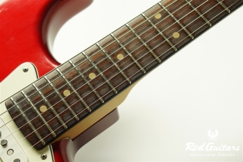 Custom Order Retro Series ST Brazilian Rosewood FB - Candy Apple Red