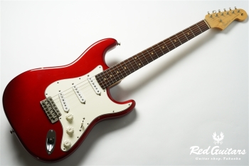 Custom Order Retro Series ST Brazilian Rosewood FB - Candy Apple Red