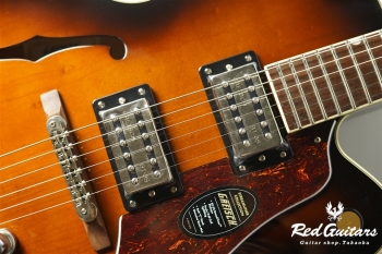 G2420T Streamliner Hollow Body with Bigsby - Robusto Burst