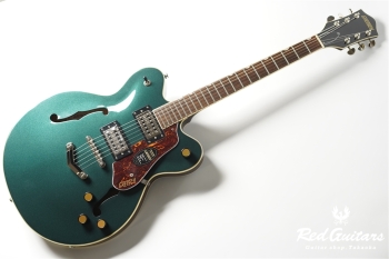 G2622 Streamliner Center Block Double-Cut with V-Stoptail - Cadillac Green