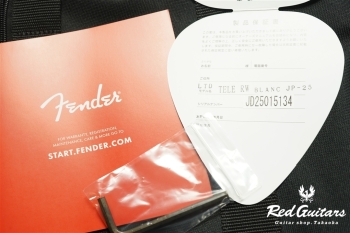 Made in Japan Limited Hybrid II Telecaster Blanc - White