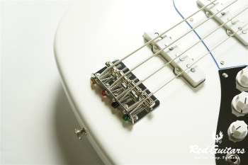  Made in Japan Limited Hybrid II Jazz Bass Blanc -  White
