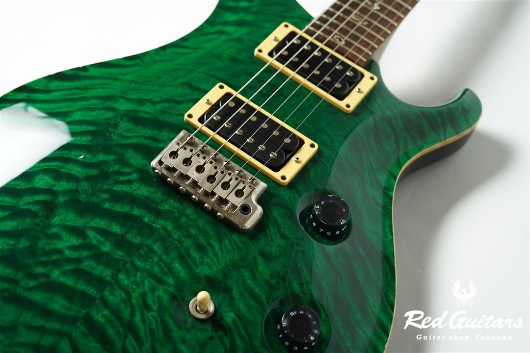 Custom24 10top Quilt Roseneck - Emerald Green