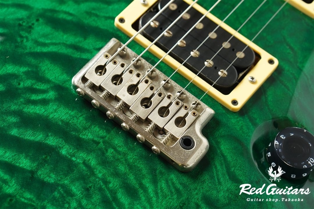 Custom24 10top Quilt Roseneck - Emerald Green